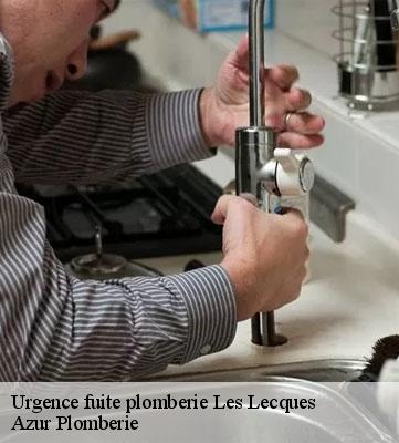 Urgence fuite plomberie  les-lecques-83270 Azur Plomberie